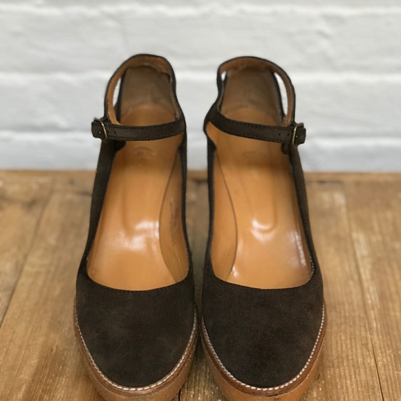 Castener Shoes - Castener Betty Ankle Strap Wedge
